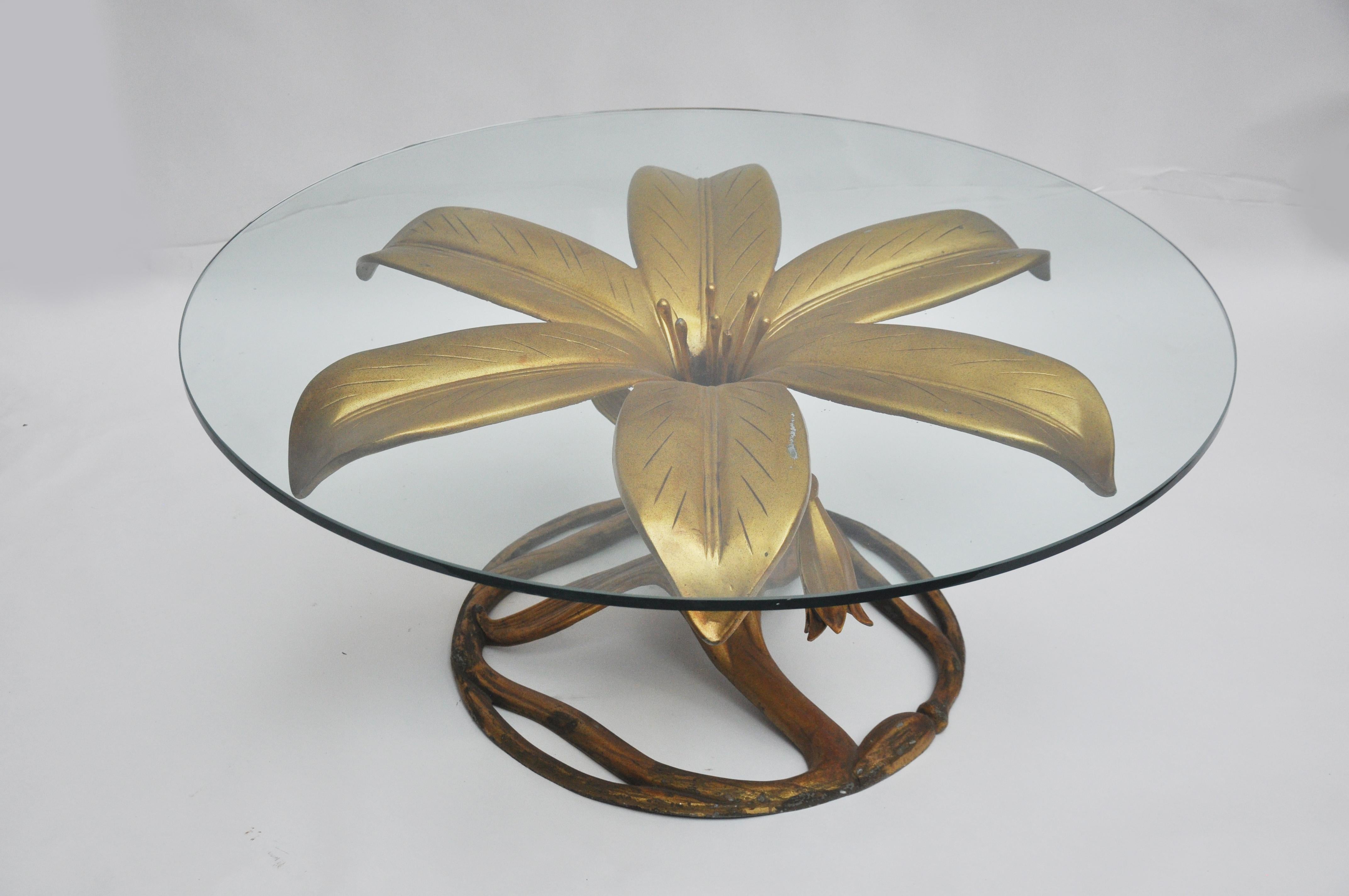 arthur court lily coffee table