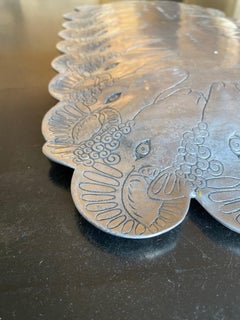 Arthur Court Rams Head Serving Platter Plate