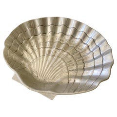 Grand bol en coquillage de style Arthur Court - 2