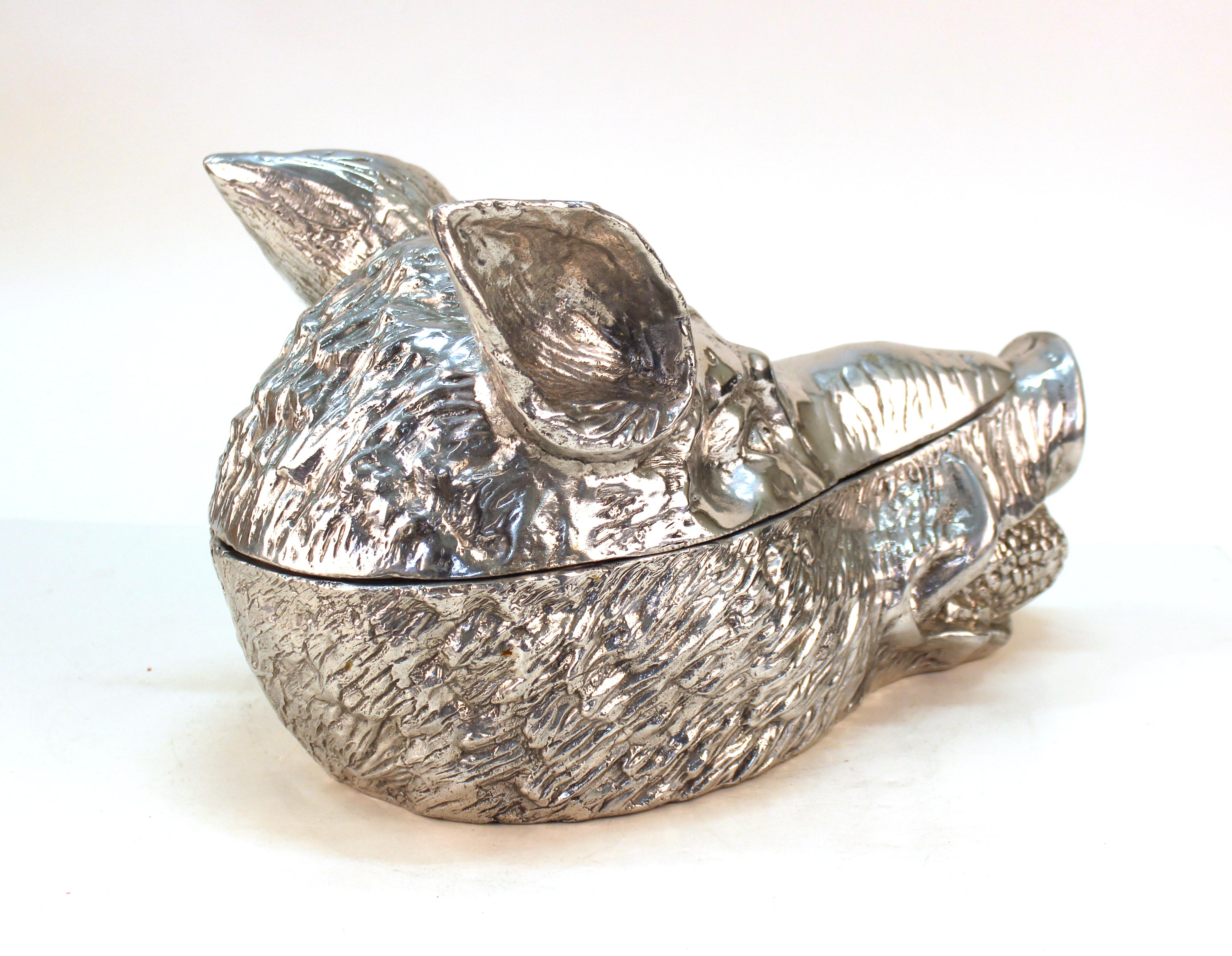 Arthur Court Wild Boar Tureen In Good Condition In New York, NY