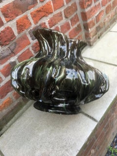 Large art nouveau Ceramic Vase, circa 1900