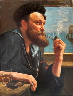 Sailor Smoking a Pipe