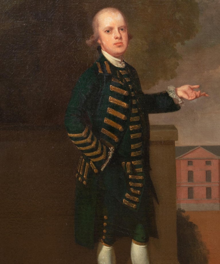 Portrait Of George Farington, East India Company, 18th Century  For Sale 1