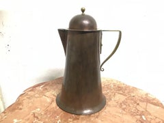 Arthur Dixon, Birmingham Guild of Handicrafts, Arts & Crafts Copper & Brass Jug