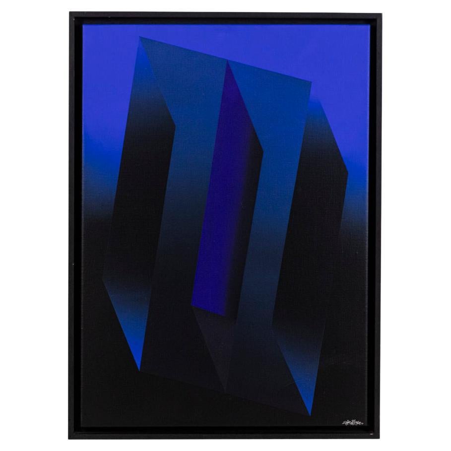 Arthur Dorval, Painting “Éclosion géométrique”, 2020
