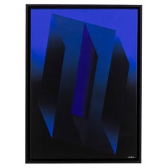 Arthur Dorval, Painting “Éclosion géométrique”, 2020