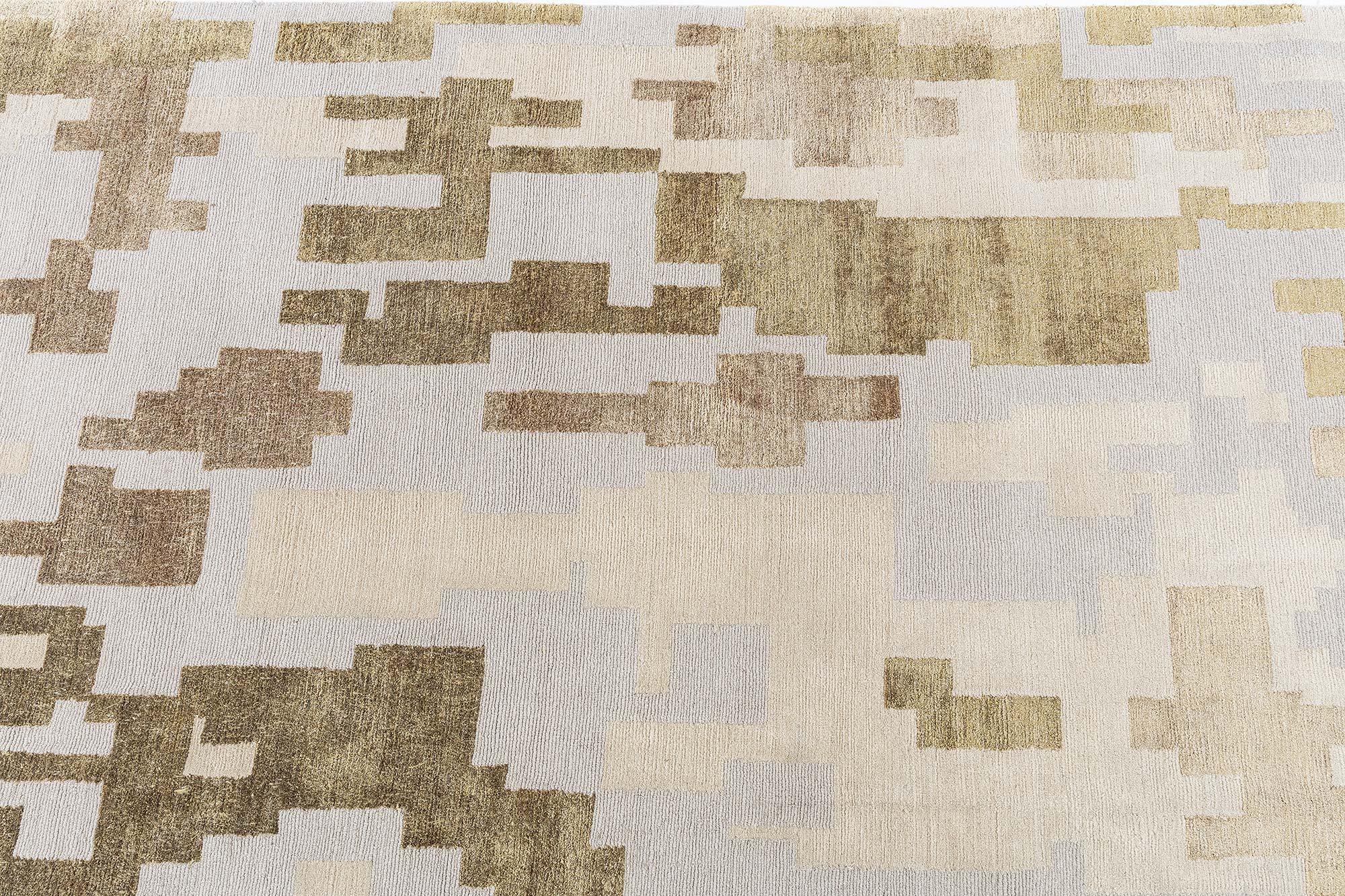 Tappeto Arthur Dunnam dal design astratto realizzato a mano per Doris Leslie Blau
Dimensioni: 6'0