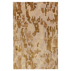 Arthur Dunnam Abstract Design Handmade Rug for Doris Leslie Blau