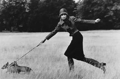 Appollonia con cani, Londra, British Vogue