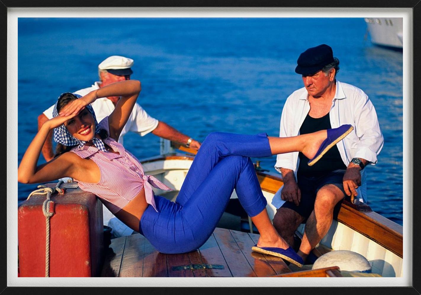 Christy Turlington in Portofino, Fine Art Photography, 1992 For Sale 1