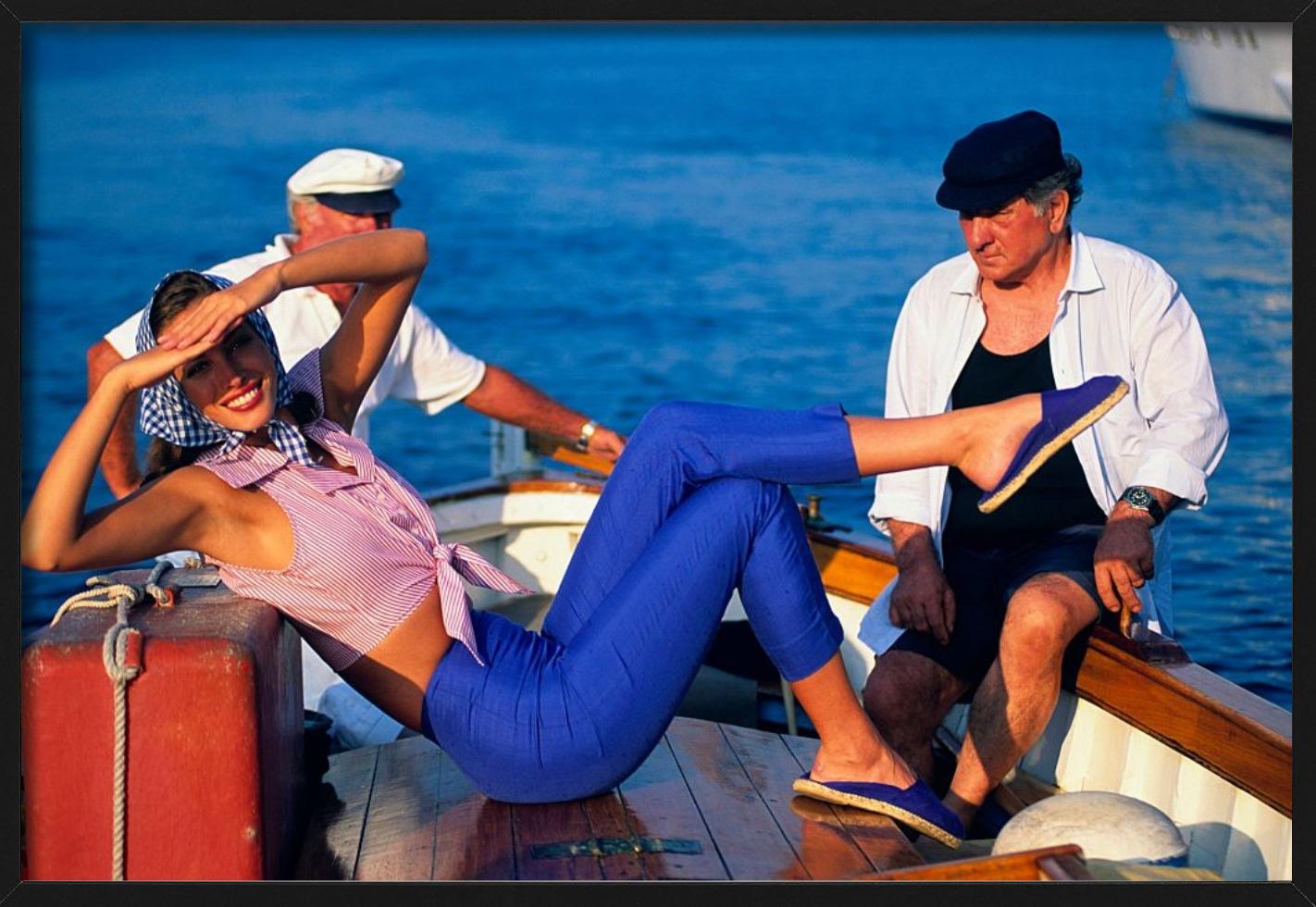 Christy Turlington in Portofino, Fine Art Photography, 1992 For Sale 2