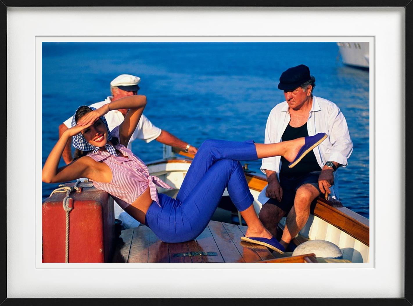 Christy Turlington in Portofino, Fine Art Photography, 1992 For Sale 3