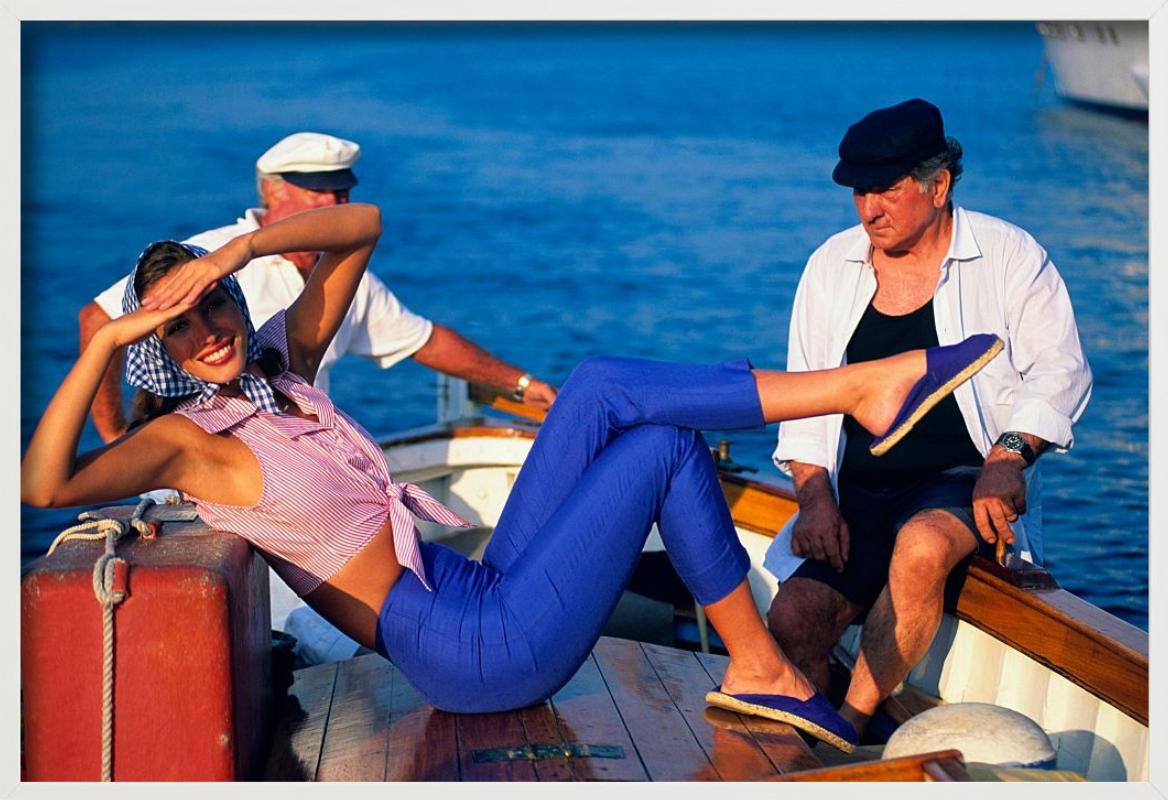 Christy Turlington in Portofino, Fine Art Photography, 1992 For Sale 5