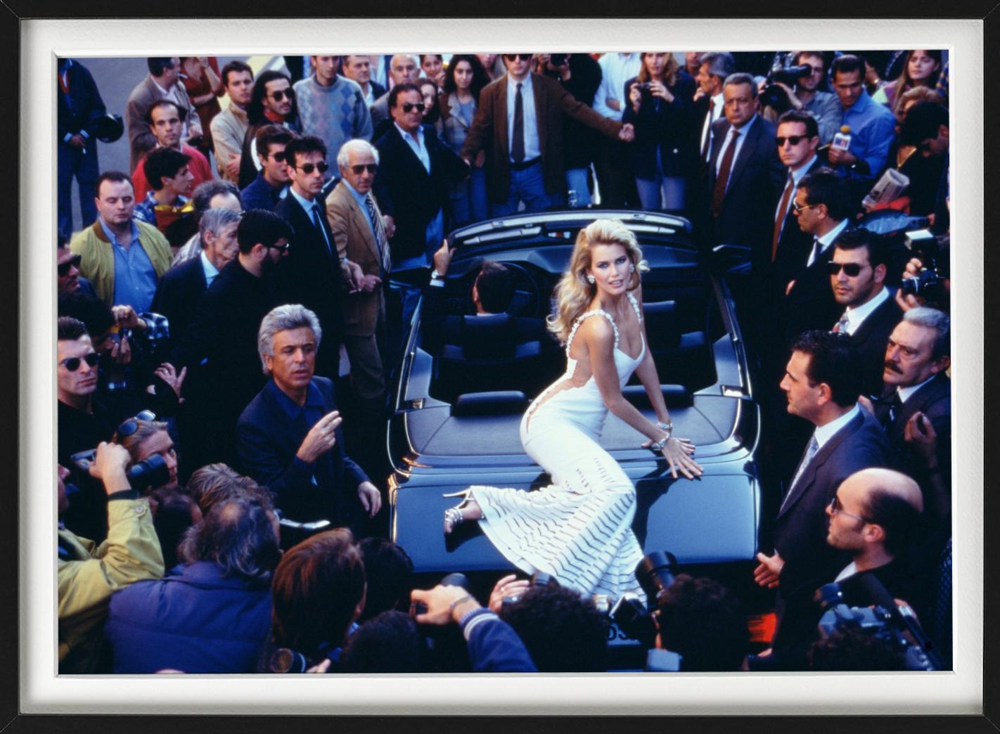 Claudia Schiffer per Valentino, Roma - Fotografia d'autore, 1997 in vendita 2