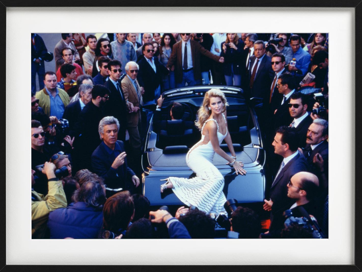 Claudia Schiffer per Valentino, Roma - Fotografia d'autore, 1997 in vendita 3
