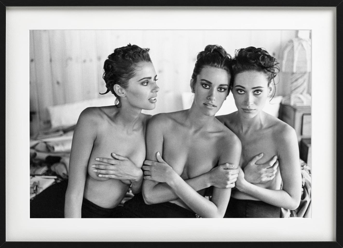 Heather, Susan et Irene, Watermill NY, pour Italian Vogue - Photographie 1991 en vente 2