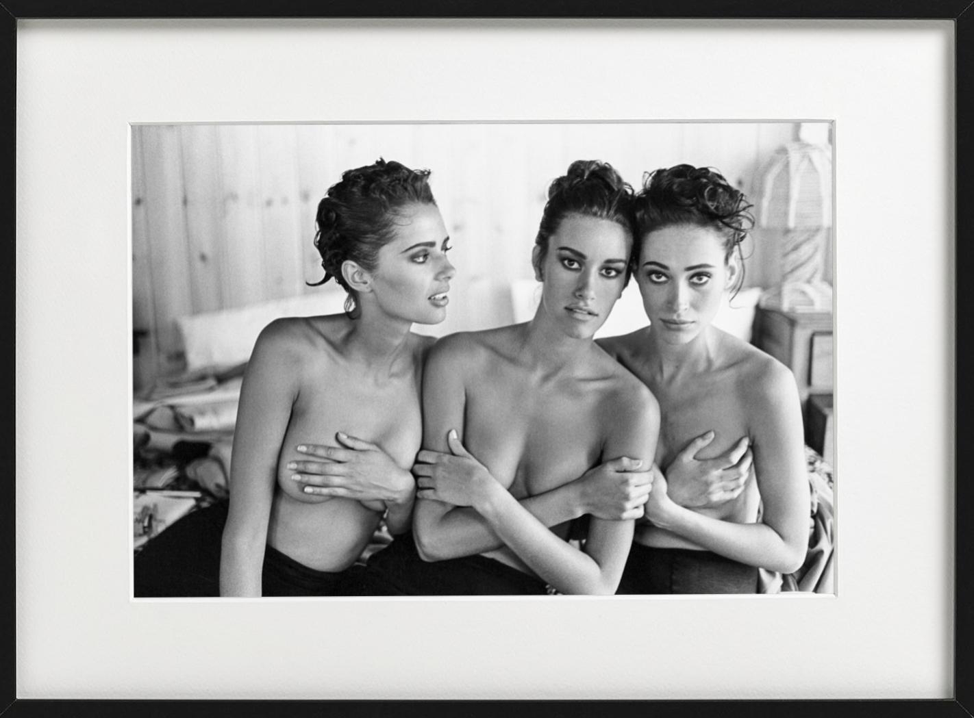 Heather, Susan et Irene, Watermill NY, pour Italian Vogue - Photographie 1991 en vente 4