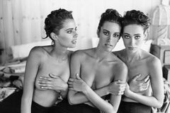 Heather, Susan, and Irene, Watermill NY, for Italian Vogue - Photography 1991