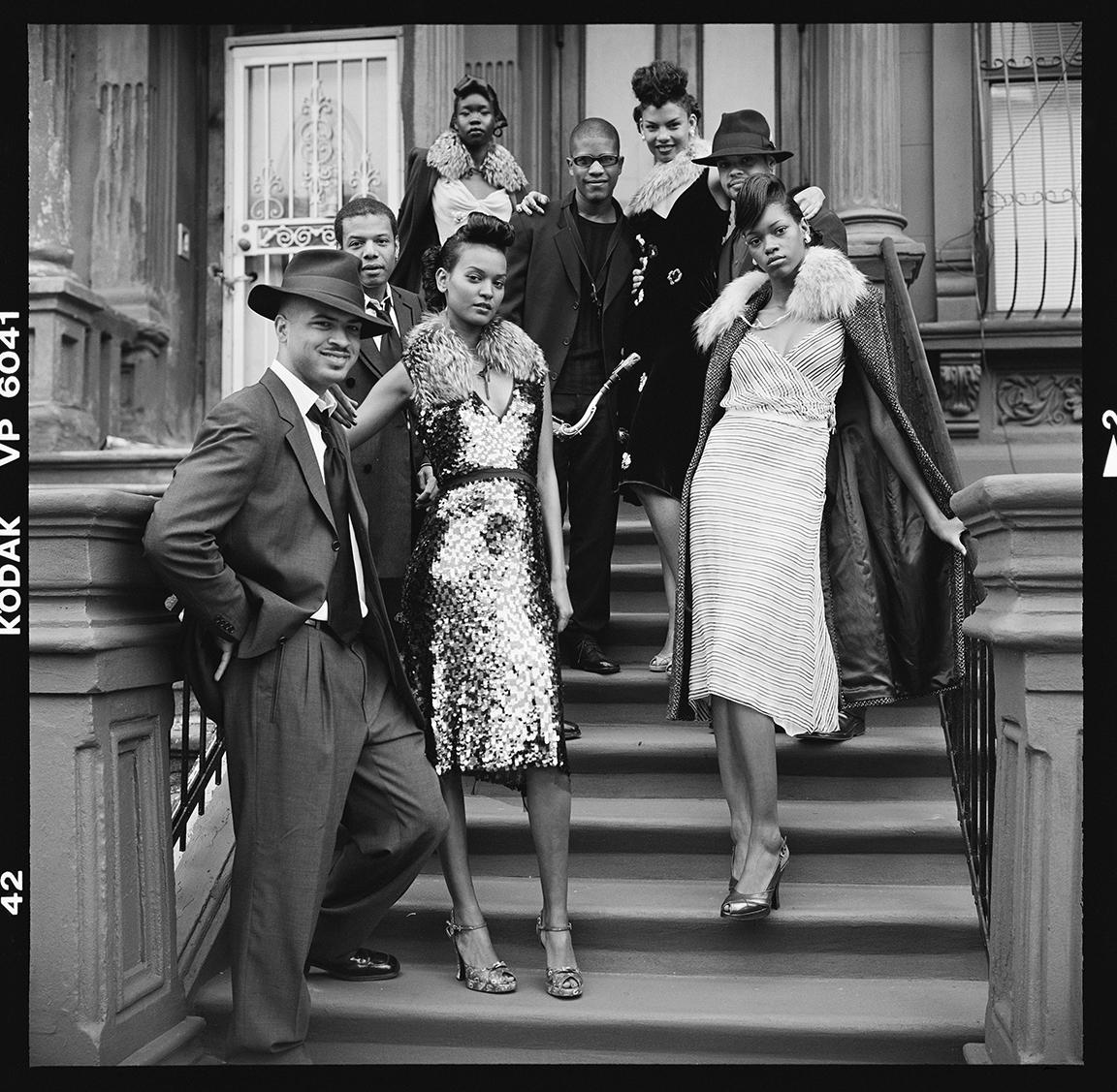 Jason Moran, Mark Whitfield, David Sánchez, and Paul Ellington, Harlem, 2000 - Photograph by Arthur Elgort