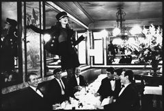 Kate Moss au Café Lipp, Paris, VOGUE Italia