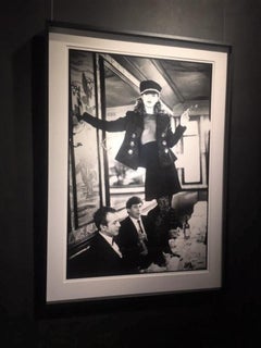 Kate Moss in Cafe Lipp, Paris - portrait of the supermodel, Fine Art Photography