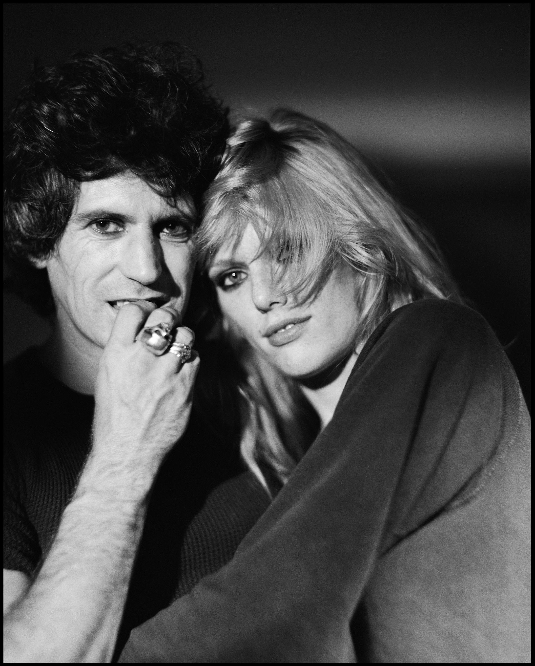 Arthur Elgort Portrait Photograph - Keith Richards & Patti Hansen, NYC, 1981