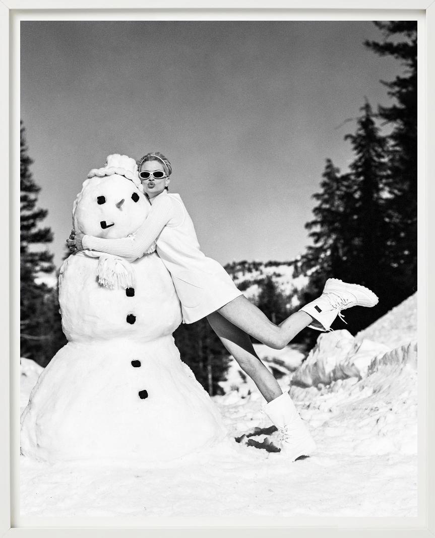Kristen McMenamy a Mammoth Lake per Vogue Magazine - Fotografia d'autore 1995 in vendita 3