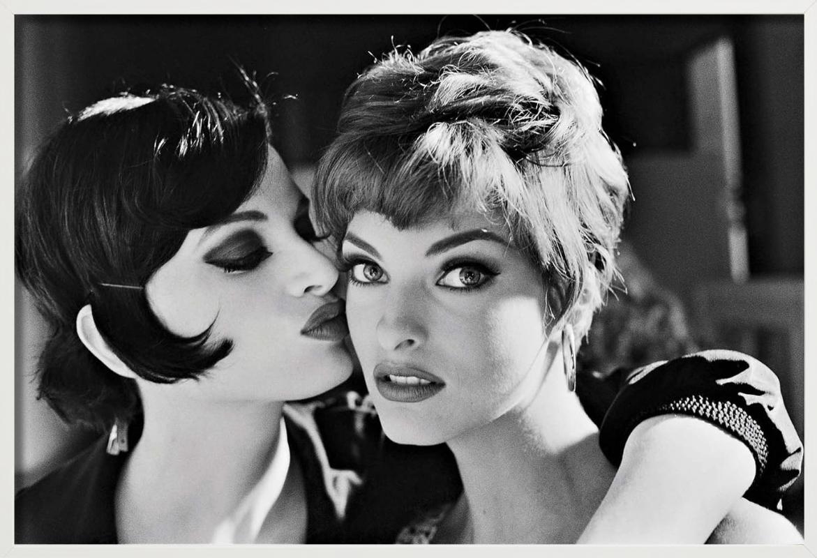 Kristen McMenamy & Linda Evangelista, Fine Art Photography, 1991 For Sale 4