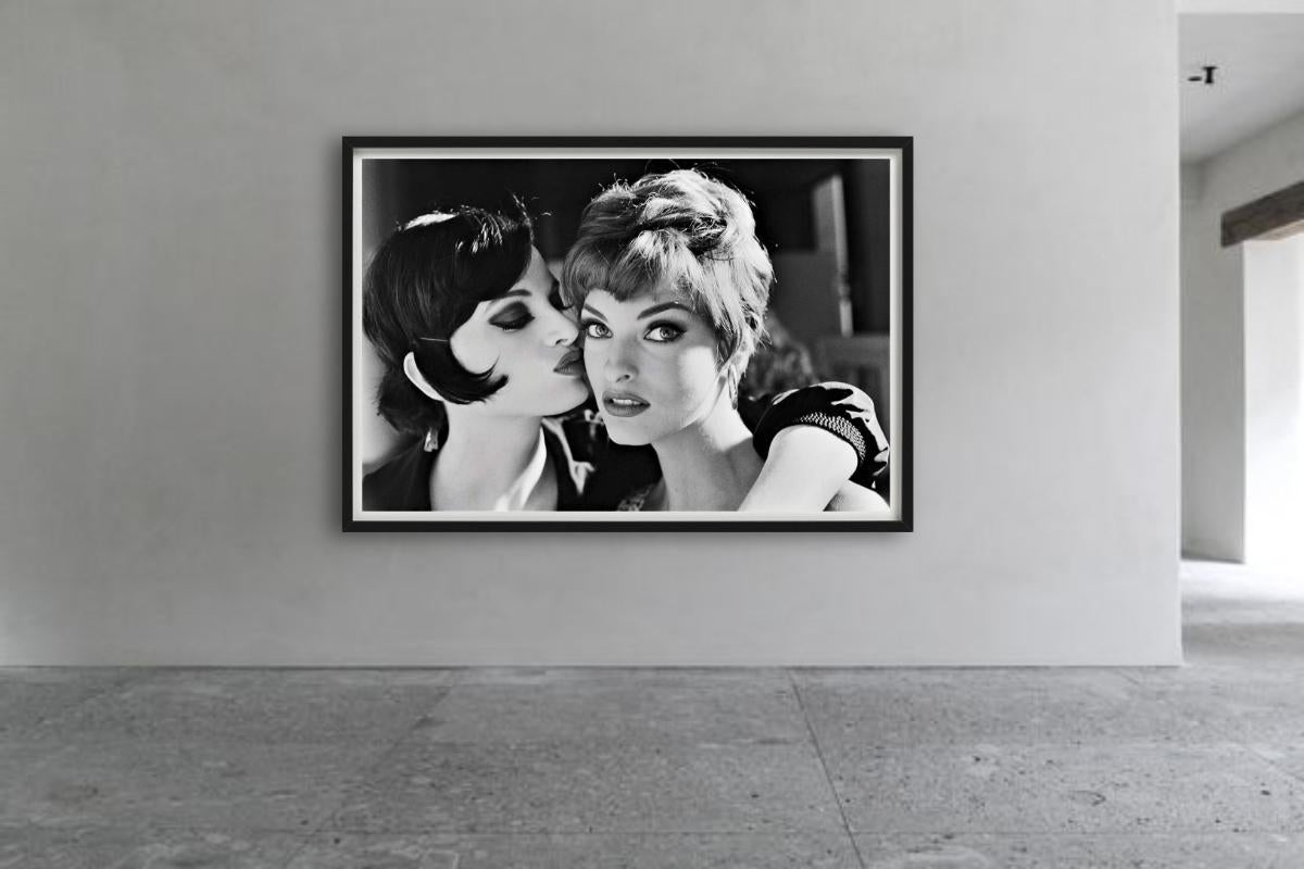 Kristen McMenamy & Linda Evangelista, Fine Art Photography, 1991 For Sale 6