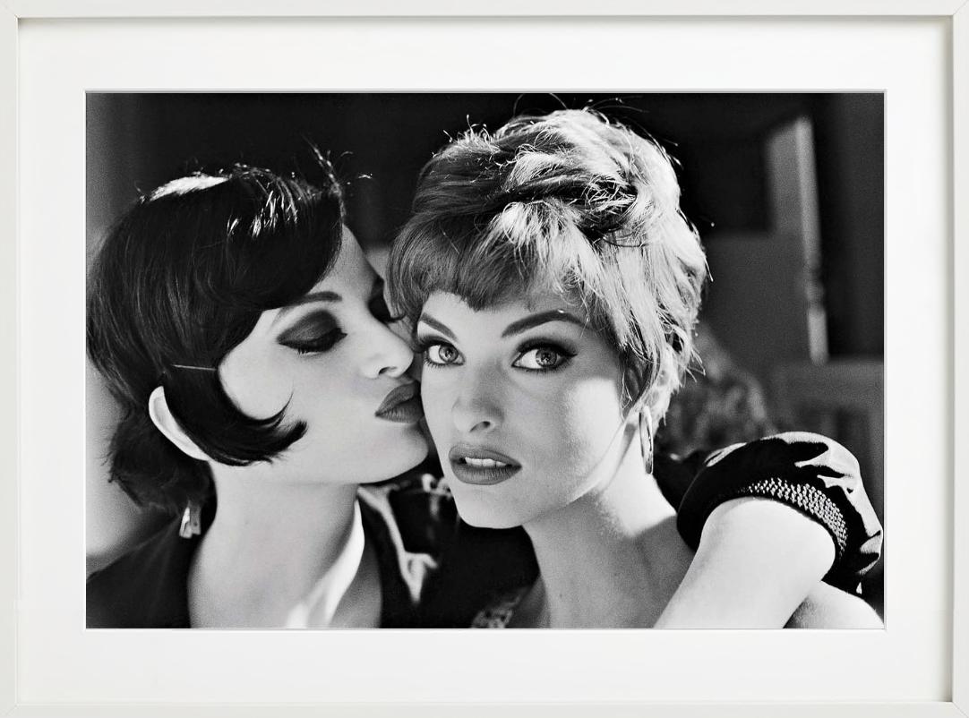 Kristen McMenamy & Linda Evangelista, Fine Art Photography, 1991 For Sale 2