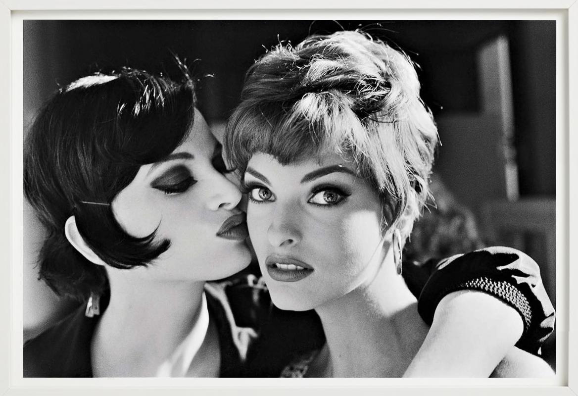 Kristen McMenamy & Linda Evangelista, Fine Art Photography, 1991 For Sale 3