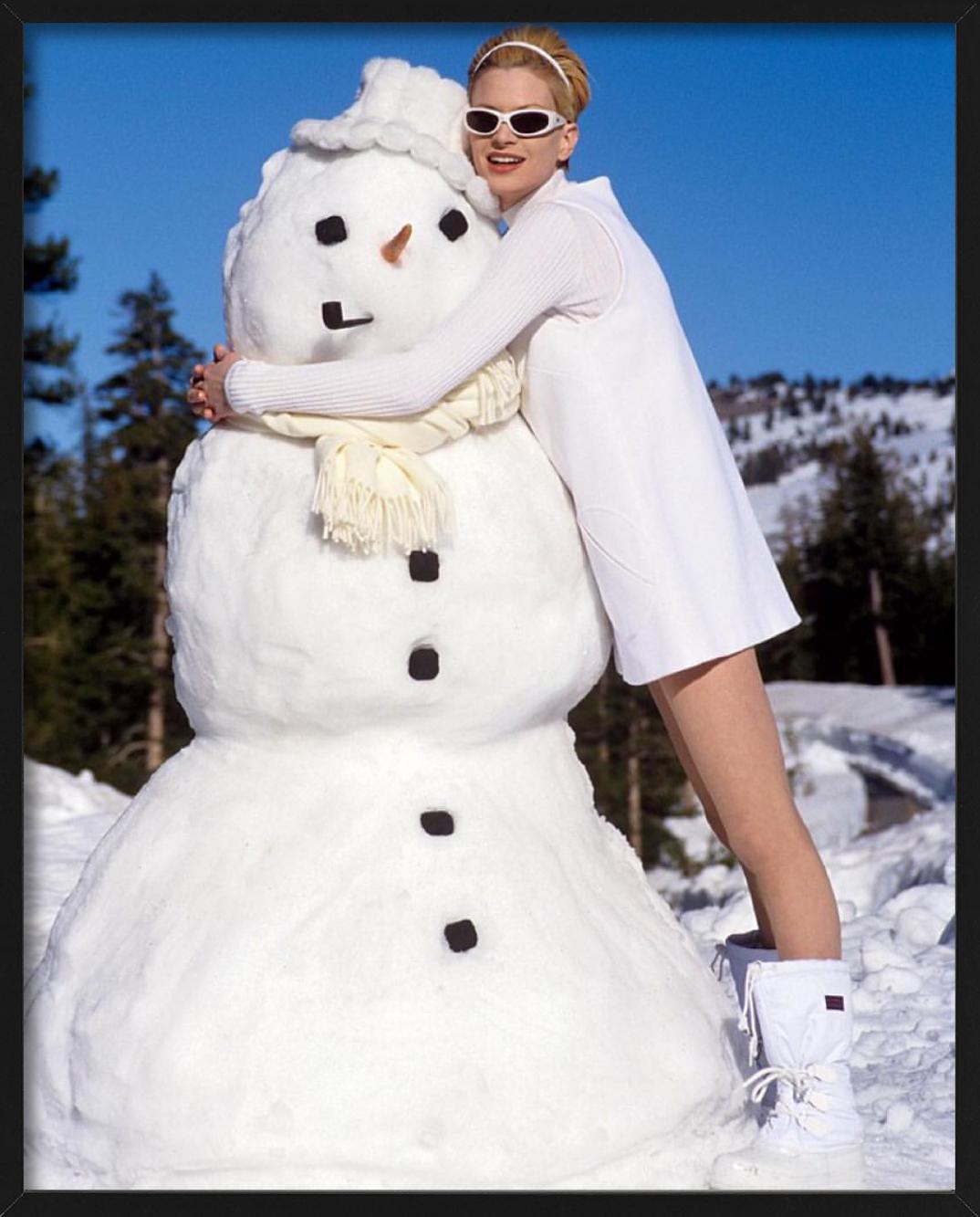 Kristen McMenamy, Mammoth Lake, Vogue Magazine, Fine Art Photography For Sale 4