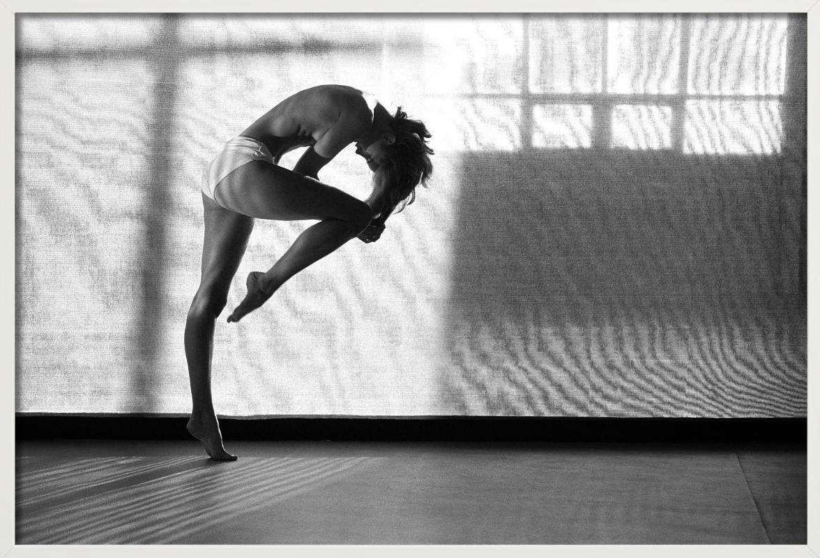 Lisa Durham, NYC, Nackte Tänzerin mit Lichttextur, Kunstfotografie, 1986 im Angebot 3
