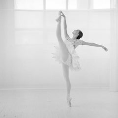 Maria Kowroski in white, New York City Ballet - Fine Art Photography, 1999