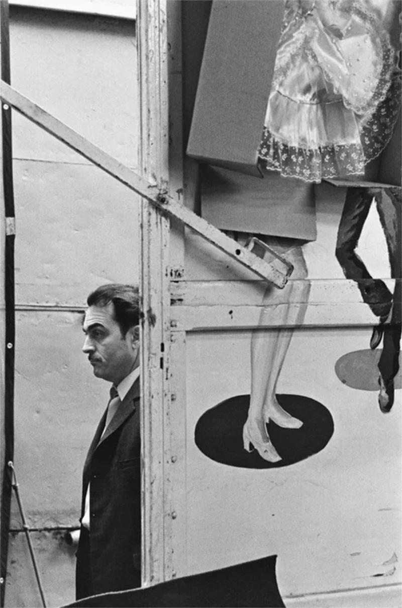 París 1974. Edición limitada. Impresión con pigmentos de archivo en blanco y negro