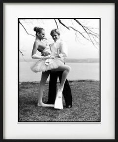 'Swan Prince' - Baryshnikov with Uma Thurman in Tutu, fine art photography, 1987