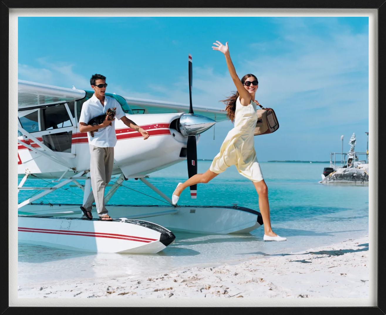 The Arrival - Gisele Bündchen, Vogue, Fine Art Photography, 1999 For Sale 1