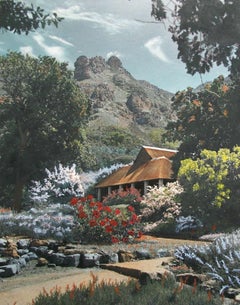 Arthur English, photographie colorée à la main, signée, Afrique du Sud, vers les années 1950