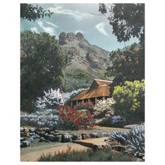 Arthur English, Hand Colored Photograph, Signed, South Africa, circa 1950's