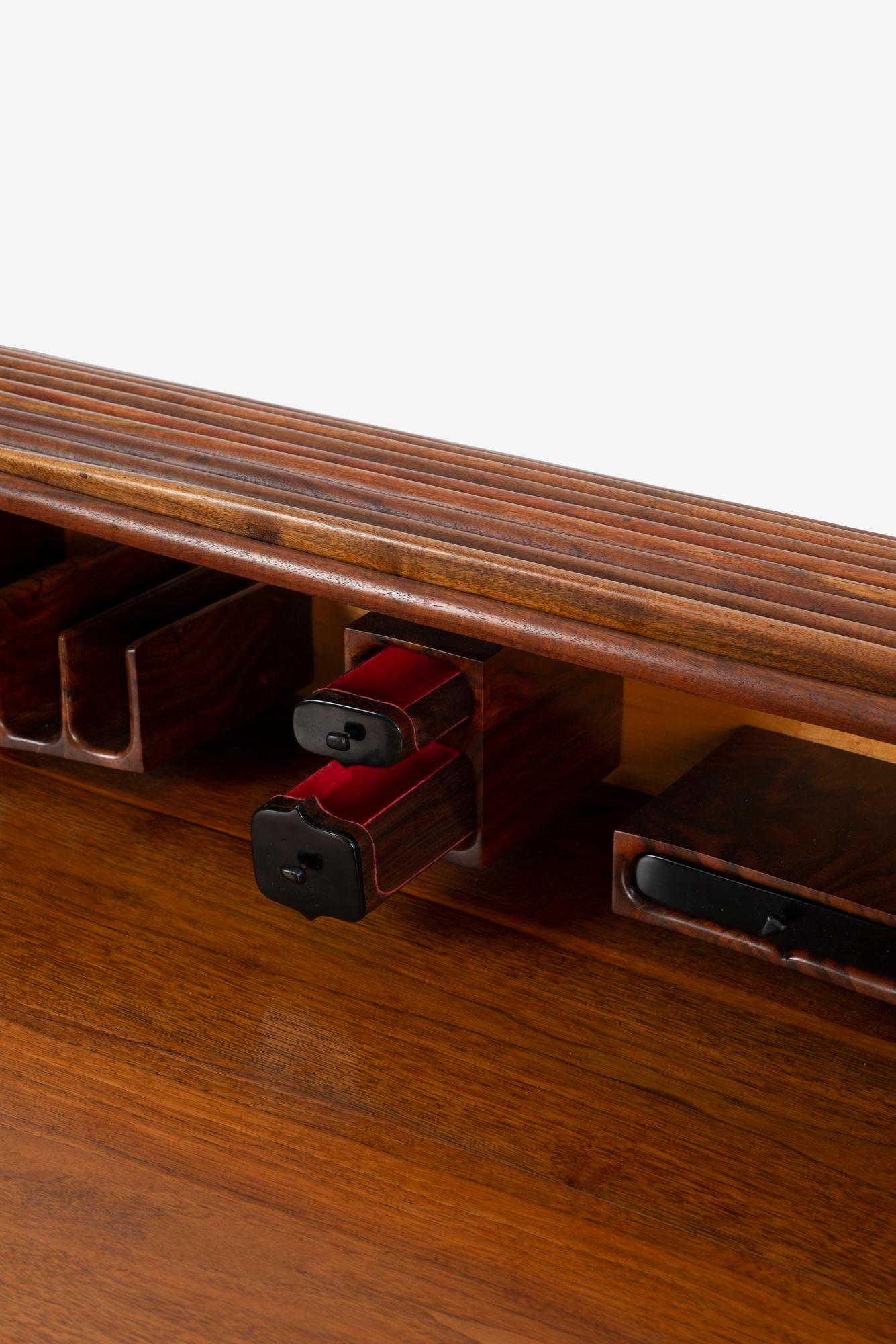 Arthur Espenet Carpenter Roll-Top Desk 1979 For Sale 3