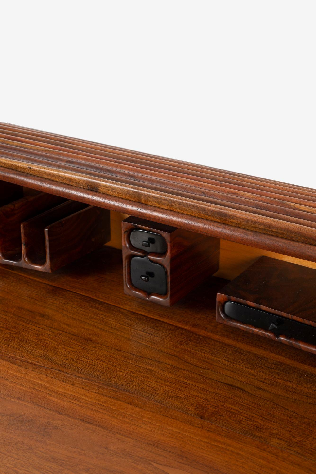 Arthur Espenet Carpenter Roll-Top Desk 1979 For Sale 4