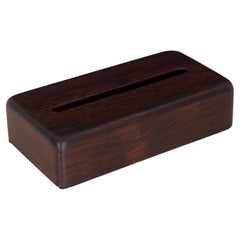 Arthur Espenet Carpenter Rosewood Tissue Box 1965c.