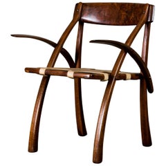 Arthur Espenet Carpenter 'Sedua Wishbone' Sessel