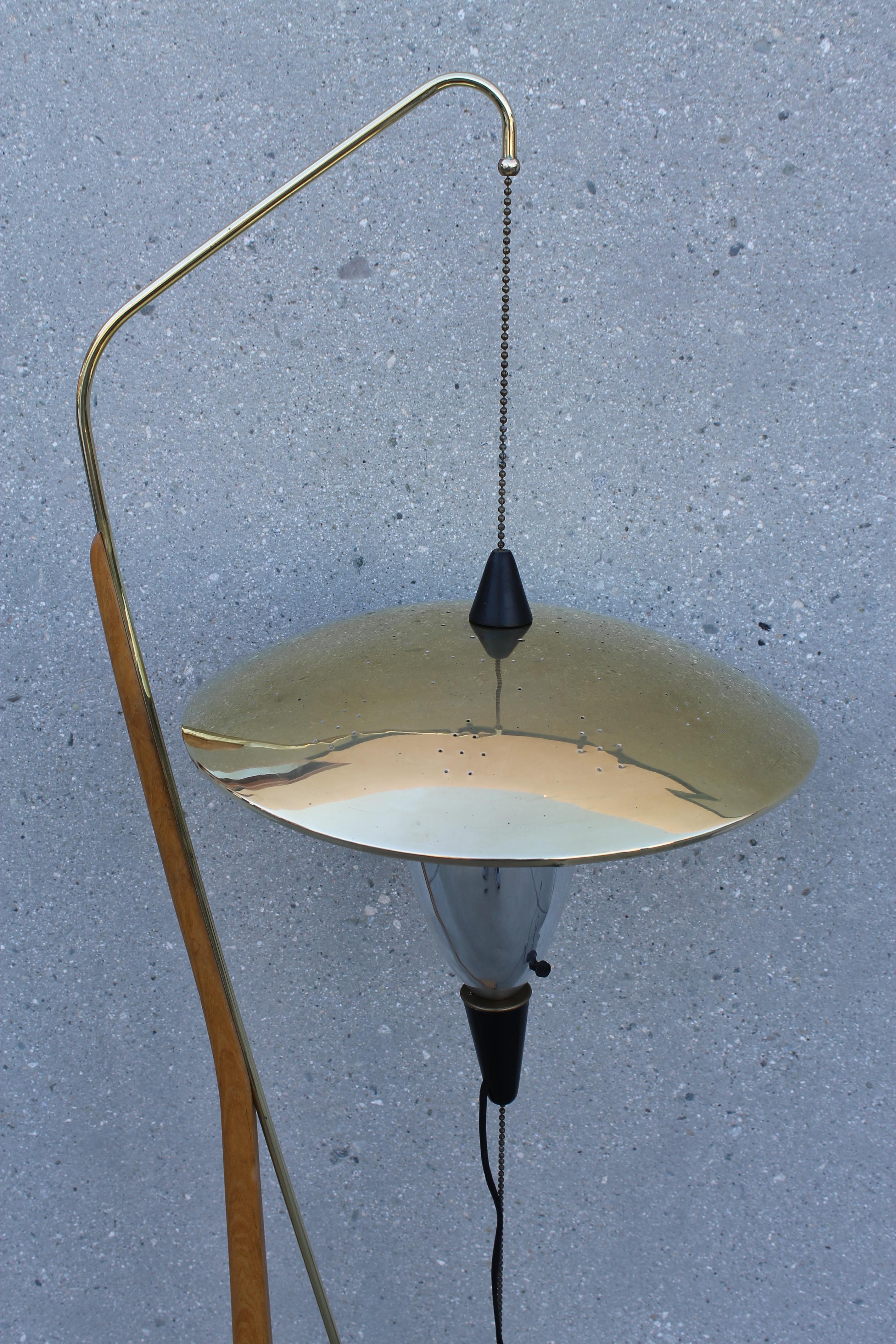 American Arthur F. Jacobs Adjustable Floor Lamp