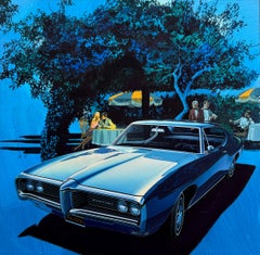 LeMans, Pontiac Wide-Track Advertising Artwork - Photorealism Precursor
