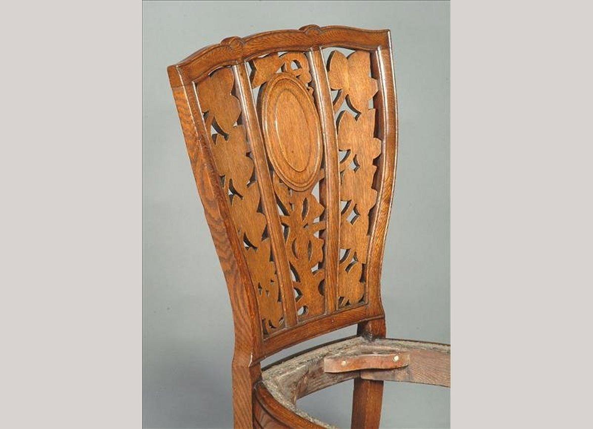 Arthur Heygate Mackmurdo pour la Guilde du siècle. Une importante chaise Art nouveau Bon état - En vente à London, GB