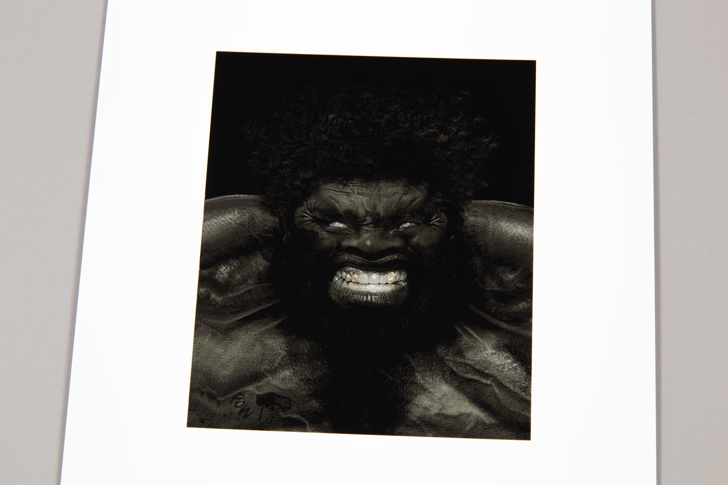 Arthur Jafa, LeRage - Stampa firmata, Arte contemporanea, Ritratto di Hulk 3