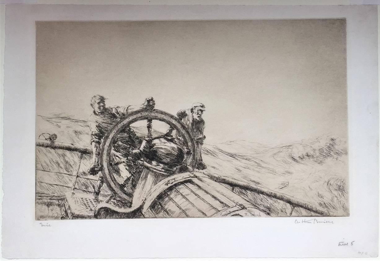 The Wheel - Print by Arthur John Trevor Briscoe