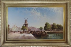 Oil Painting by Arthur Joseph Meadows "Delft"