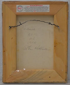 Arthur J. Krakower (1921-2009) "Laurie" Original Oil on Canvas c.1998